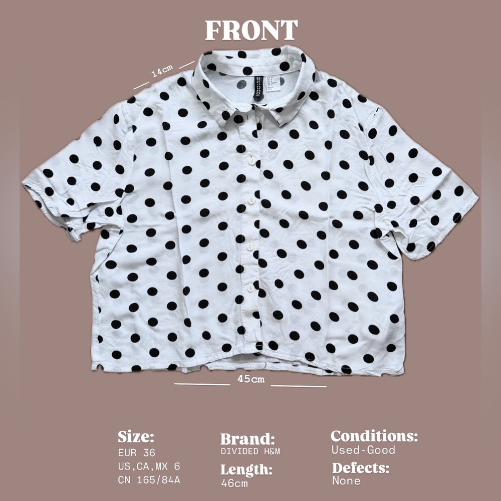 Summer Top Divided H&M S to M